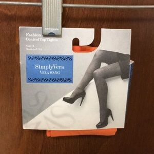 SimplyVera by Vera Wang control top tights, size 3